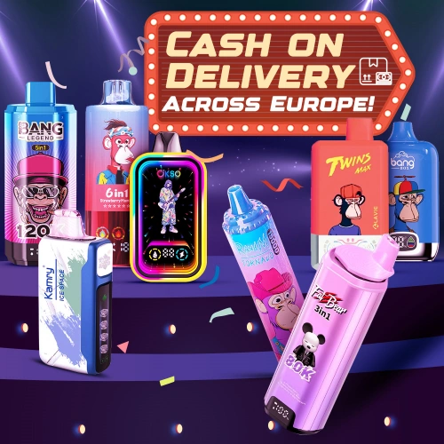 Disposable Vape Cash on Delivery COD Europe