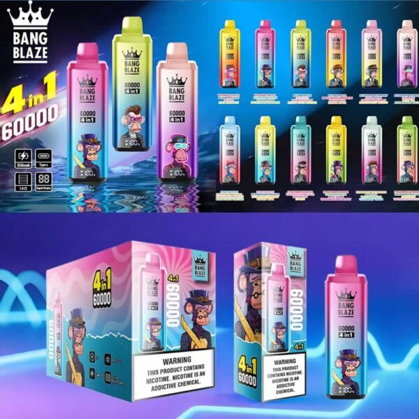 Bang Blaze 60K 4-in-1 Disposable Vape