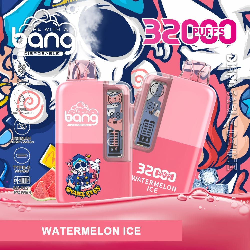 Bang 32000 Puffs Smart Screen Display 32K Disposable Vape