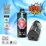 cash on delivery Bang Legend 150K Disposable Vape | 3 Oil Chambers Smart Screen | 12 Premium Flavors