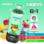 cash on delivery AiRMEZ Fox 6-in-1 140000 140K Puffs Disposable