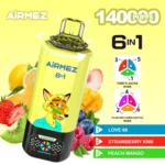 cash on delivery AiRMEZ Fox 6-in-1 140000 140K Puffs Disposable