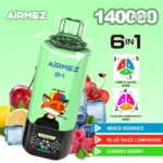 cash on delivery AiRMEZ Fox 6-in-1 140000 140K Puffs Disposable