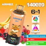 cash on delivery AiRMEZ Fox 6-in-1 140000 140K Puffs Disposable