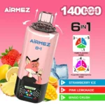 cash on delivery AiRMEZ Fox 6-in-1 140000 140K Puffs Disposable