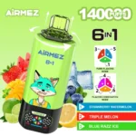 cash on delivery AiRMEZ Fox 6-in-1 140000 140K Puffs Disposable