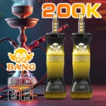 Buy QQ Bang Shisha 200K Single Flavor Vape with zero-risk Cash on Delivery across Europe