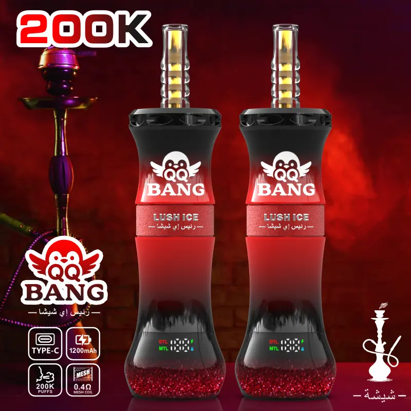 Buy QQ Bang Shisha 200K Single Flavor Vape with zero-risk Cash on Delivery across Europe Buy QQ Bang Shisha 200K Single Flavor Vape with zero-risk Cash on Delivery across Europe